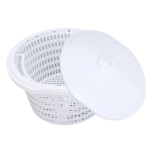 Cesta skimmer piscina enterrada con mango robusto y filtro universal 2