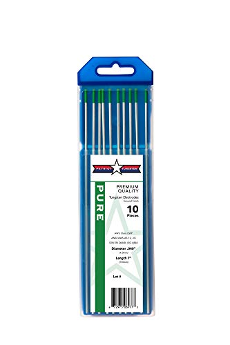 Image of TIG Welding Electrodes Pure WP (EWP) Green .040 inch 10 Pack