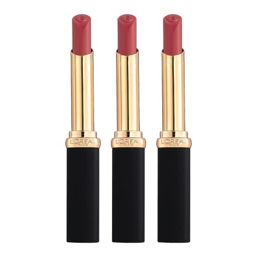 3 x L'Oreal Color Riche Intense Volume Matte Lipstick - 640 Le Nude Independant