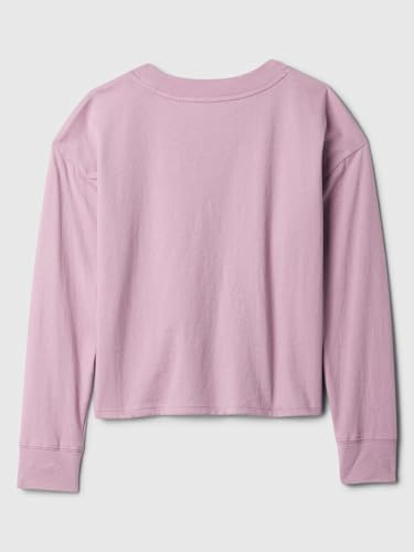 Image of Gap Girls' Long Sleeve Elevated Graphic
