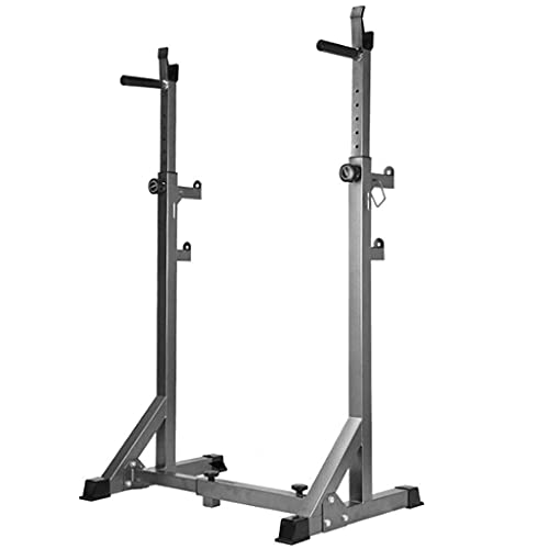 ERoomQ Fitness Bench Press Equipment Home & Gym Household Parallel Bars Adjustable Squat Racks Multifunctional Fitness Equipment Bench Presses Barbell Racks Weight Training Equipment