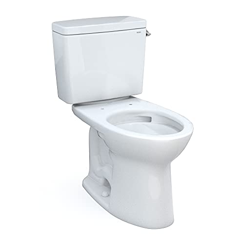 Toto CST776CEFRG#01 Drake Two-Piece Elongated 1.28 Gpf Universal Height Tornado Flush Toilet thumb #8