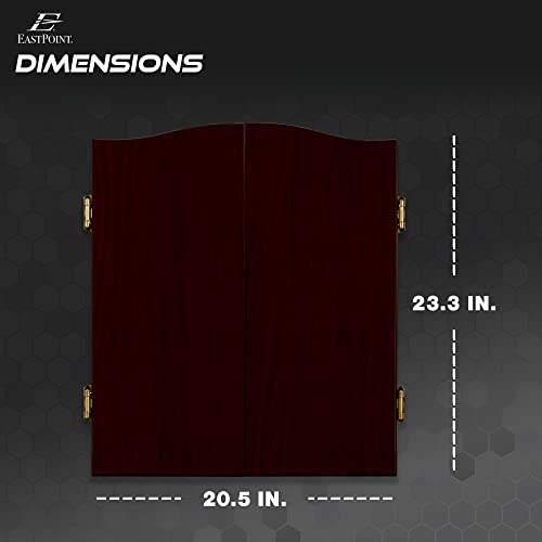 EastPoint Sports Derbyshire Bristle Dartboard and Cabinet Set