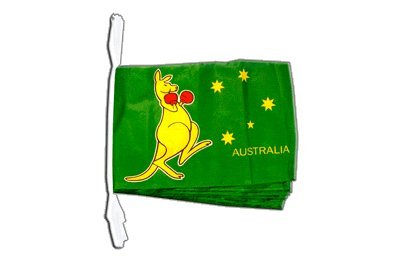 Guirlande Australie Kangourou Digni 8,9m drapeau pavillon fete