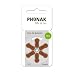 Produktbild Power One Phonak Powerone Mercury Hörgerätebatterien Typ 312, braun, 60 Stück