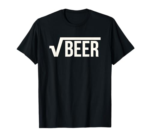 Root Beer (Square Root of Beer) Maths Joke Gift T-Shirt
