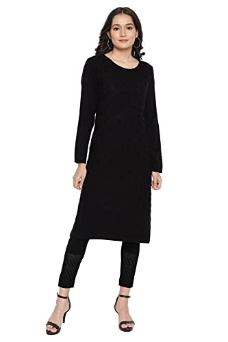 Image of Aurelia Women's Cotton Blend Regular Kurta