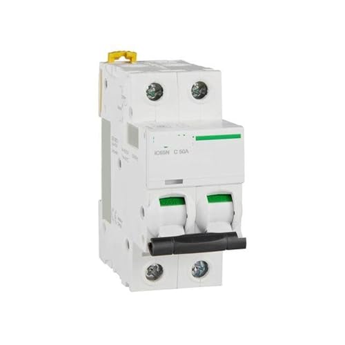 Disyuntor IC65N 2P C50A para solucionar los saltos de luz por exceso de consumo en casa
