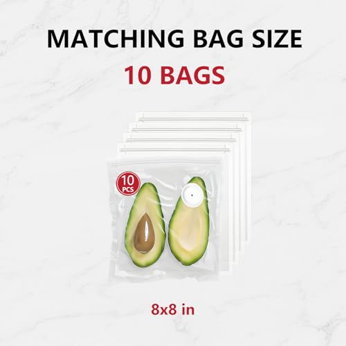 Vacuum Sealer, vacuum sealer for food, handheld vacuum sealer(Vacuum Sealers+ 10 reusable vacuum seal bags)