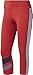Reebok Wor Colorblocked Capri Mallas, Mujer, rebred, 2XS
