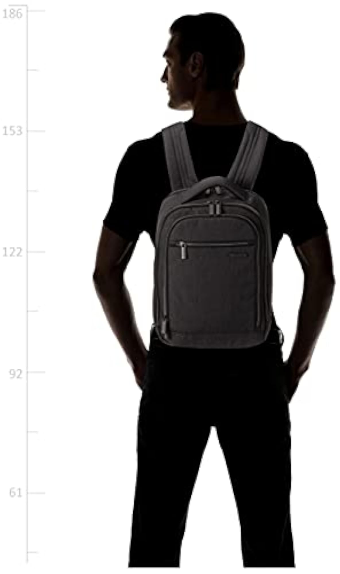 36 Litres Modern Utility Mini Laptop Backpack, Charcoal Heather