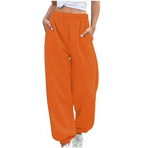 Pantalon de jogging femme taille haute legging de sport de yoga