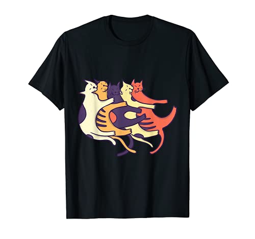 Hug Cuddle Love Kitten Cat T-Shirt