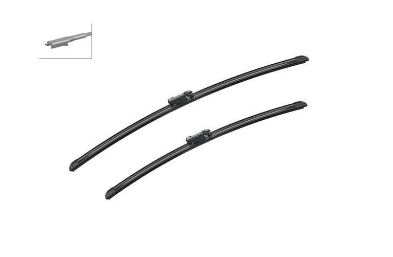 BOSCH Escobilla Limpiaparabrisas Juego de 2 Escobillas Delante | Tipo de escobilla: Escobilla con hoja plana | Longitud 1: 550mm | Longitud 2: 450mm 3 397 014 021