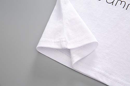 Generic Toddler Baby Girl Outfits Short Sleeve Letters T-shirt Tops & Shorts Sets Summer Clothes 3 6 12 18 Months4