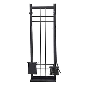 Haard Hulpmiddel Openhaard Gereedschap Set Vintage Smeedijzeren Borstel Shovel Tong Poker Kit voor thuis Indoor…