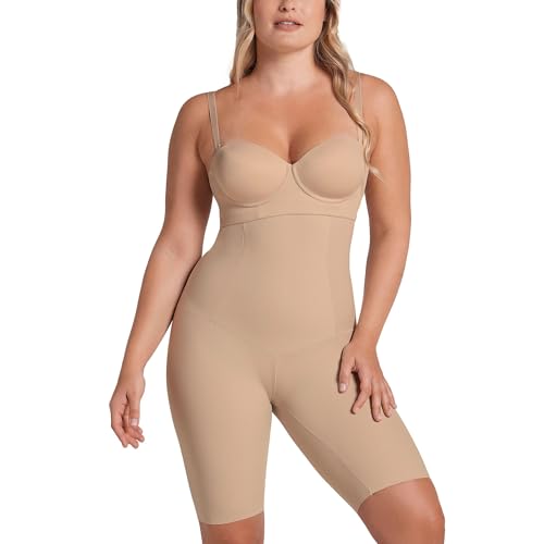 Image of High-Waisted Firm Compression Shaper Short by Leonisa