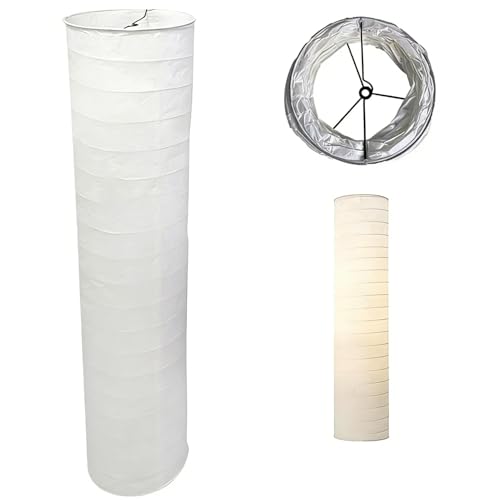 bangminda Abat-jour en Papier de Riz Abat-jour de Rechange pour Chambre à Coucher Salon Lampe de...