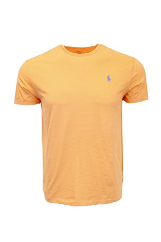 Image of Polo Ralph Lauren Men's Crew-Neck T-Shirt (XX-Large, Light Orange)