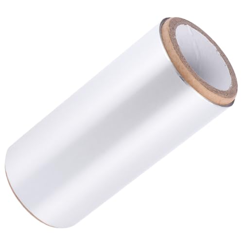 TEHAUX Papel de Aluminio para Permanente y Mechas de Peluquería, Láminas Cabello de 18 Cm, 210 G en Caja Negro Dorado, Protección Térmica para Teñidos y Esmalte de Uñas, Uso Profesional