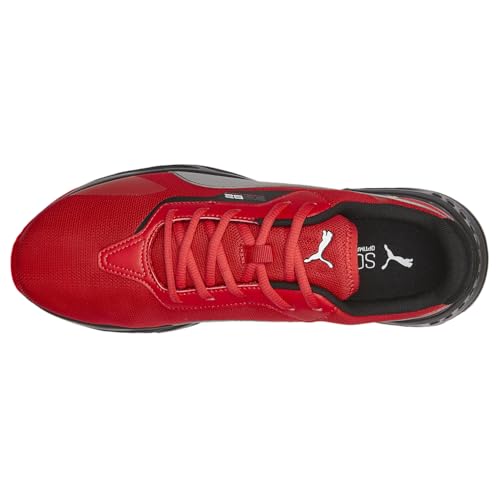 PUMA Mens Scuderia Ferrari Tiburion Motorsport Lace Up Sneakers Shoes Casual - Red - Size 9.5 M4