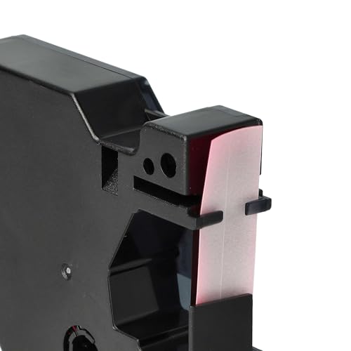 vhbw Label Tape Compatible with Dymo 5000, 2000, 5500, 4500, 3500 Label Printer 3m x 12 mm, Black on Luminous Pink - Image 6