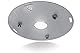 mocisa Universal BBQ Abstandshalter Edelstahl Distanz | Feuerplatte | Grillplatte | Feuertonne | Plancha | Grillfass | 3 Stück