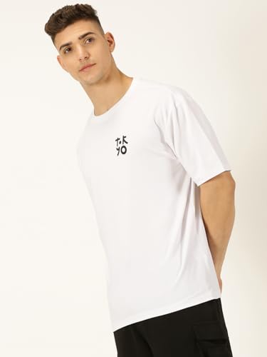 Image of Thomas Scott Men's | Graphic | Half Sleeve | Oversized Fit | Cotton Blend | Crew Collar | Casual Tshirt