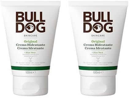 BULLDOG Skincare Moisturizing Cream, Skin Care For Men, Aloe Vera...