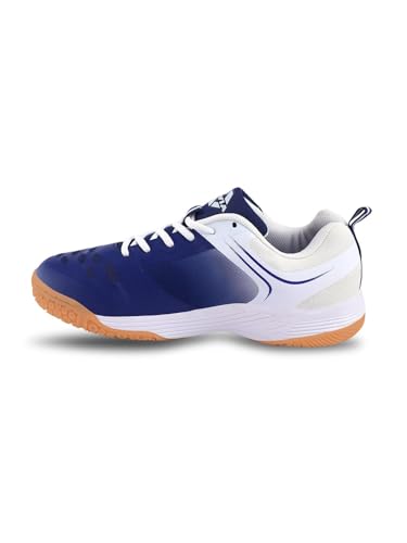 Nivia HY-Court 2.0 Badminton Shoe for Mens | Rubber Sole Shoes with Upper Mesh for Sports, Badminton, Volleyball, Squash, Table Tennis, Nonmarking Sole