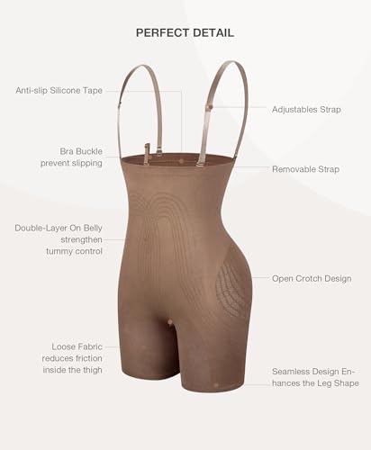 Image of Lover-Beauty Butt Lifting Shapewear for Women Strapless Faja Body Shaper Tummy Control Seamless Booty Lifting Shapewears