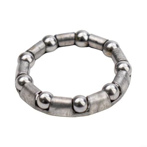 for Bike Fork Headset Steel Ball Bearings Bowl Set for Universal for Bicycle Replacement, Compatible with Mountain for Bike, Lowrider, Children's and Stretch Bikes, Handlebar Stem Retainer Kit(#6)