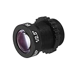 PATIKIL CCTV Camera Lens 16mm Focal Length HD 5MP Security CCTV Camera Lens Wide Angle M12 Mount Fixed Aperture Long Viewing Distance