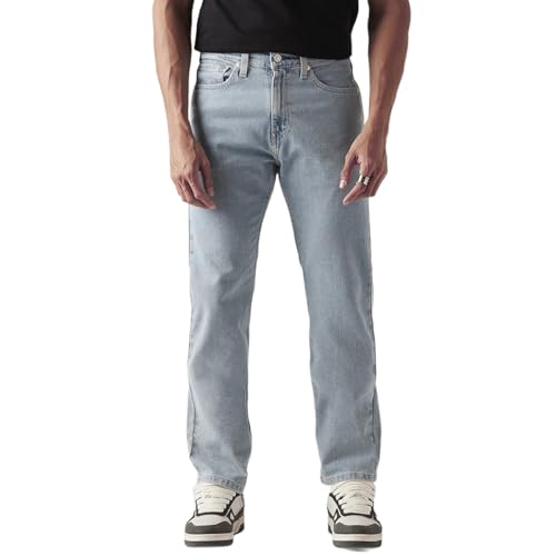 Image of Levi's Men's 505 Straight Fit Mid Rise Jeans