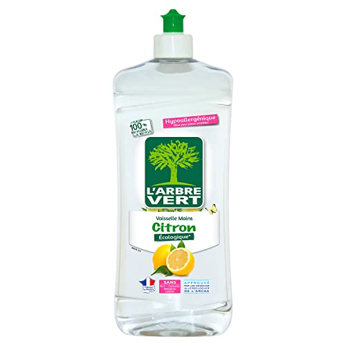 L'Arbre Vert 28007 Liquide vaisselle Citron - 750 ml (Pack de 3) Cover