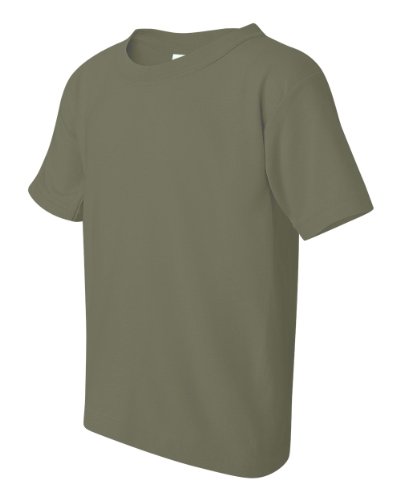 Gildan G500B Heavy Cotton Youth 5.3 oz. T-Shirt - MILITARY GREEN - XL4