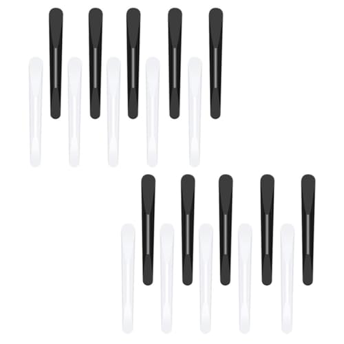 HEANUJJ Espátulas de Belleza Color Aleatorio de Plástico Pp 30 Piezas, Raspador y Loción para Faciales Mezcla y Adecuado para Diferentes Tamaños de Envases