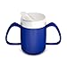 Price comparison product image Ornamin Two Handled Mug with Internal Cone and spouted lid, Blue