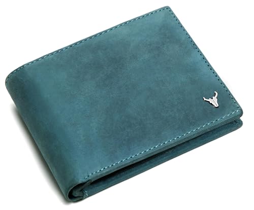 Image of NAPA HIDE Top Grain Genuine Leather Wallet for Men (BLUEHUNTER)