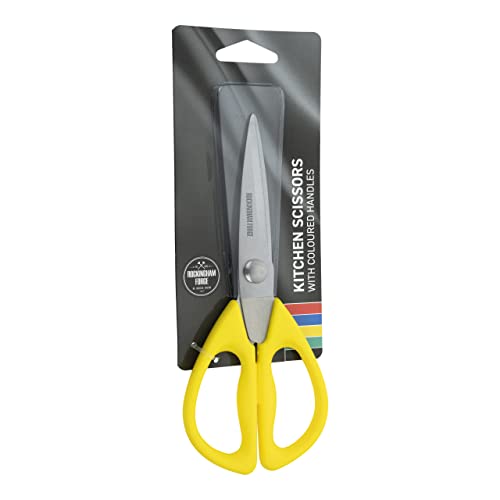 Rockingham Forge KS-21245Y 8cm Kitchen Scissors, Yellow - Image 2