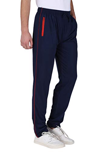 Image of Neo Garments Men's Cotton Solid Regular Fit Trackpants /Jogger /Trouser with Side Pockets