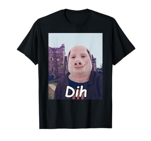 Funny brainrot gen z Humor cat Meme dihh cat Meme gen Alpha T-Shirt