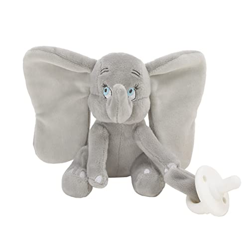Image of Disney Dumbo Grey Super Soft Plush Pacifier Buddy