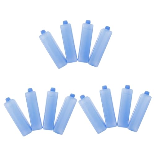 Gatuida 3 Series Aire Acondicionado Con Caja De Hielo Aire Acondicionado Portátil Bolsa De Hielo Congelar Enfriador De Almuerzo Con Hielo Acuerdo Caja De Refrigeración Blue 4 Piezas X 3