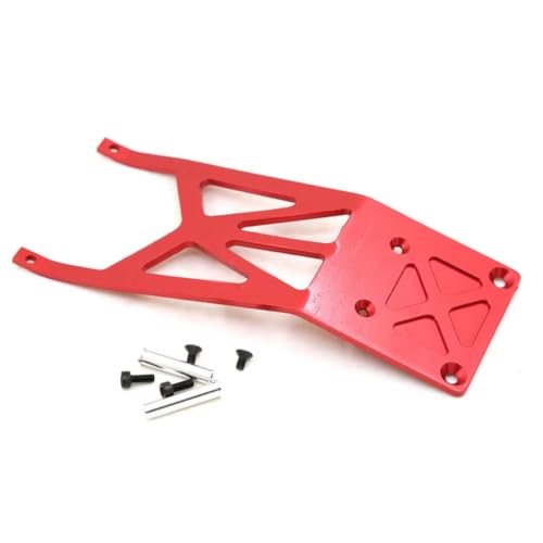 Plaque protection avant Traxxas Slash 2WD évitant les casses de châssis, kit alu rouge