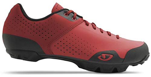 Image of Giro Privateer Lace Men's Mountain Bike Shoe, Bright Red /Dark Red (2020), US 15 / EU 50