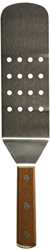 Winco Perforated Blade Flexible Spatula Turner, 9.5-Inch By 3-Inch #TOP19