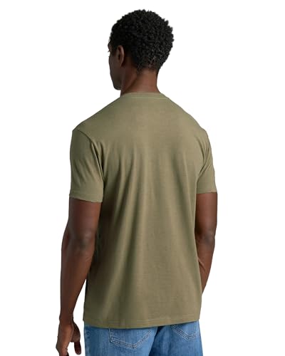 Image of True Classic Mens T-Shirts - Short Sleeve Crew Neck T Shirts for Man, Cotton Blend Plain Novelty Men's T-Shirts