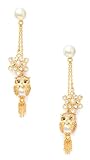 Kate Spade New York Hoot Owl Linear Earrings