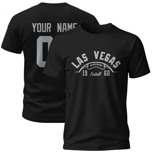 Image of ANTKING T-Shirt Custom Name Number Crewneck Short Sleeve for Men Youth Gifts